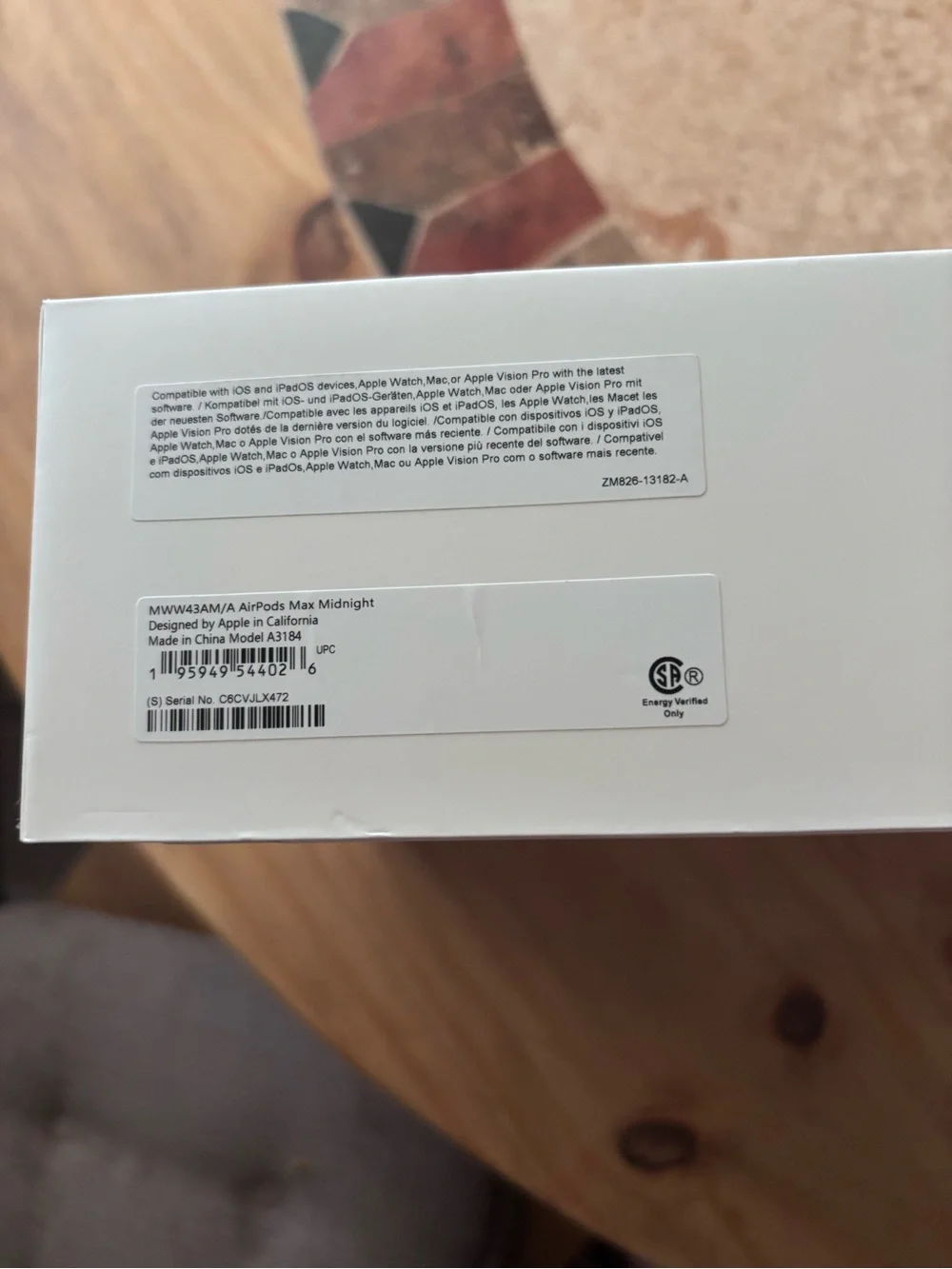 Apple AirPods Max - Midnight Black - AppleCare+ ✅ Serial Verified